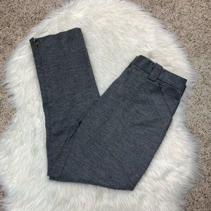 3.1 Phillip Lim Wool Zip Ankle Trouser Pants Gray